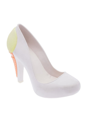 MELISSA INCENSE+KARL LAGERFELD (White/Green, Matt)