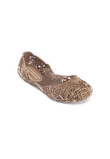 Melissa Campana Fitas II Flats (Gold)