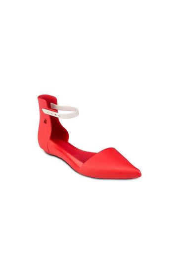 Melissa Cutting II Sandals (Red/Beige)