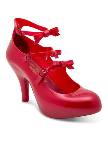 MELISSA - VW THREE STRAPS ELEVATED IV (Red)