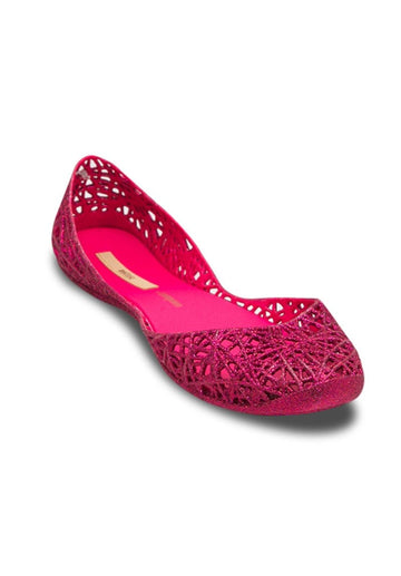 Melissa Campana Zig Zag (Red Glitter)