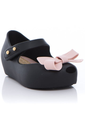 Mini Melissa Ultragirl Bow II (Black)