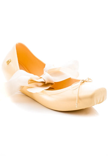 Melissa Ballet IV Flats (Yellow)