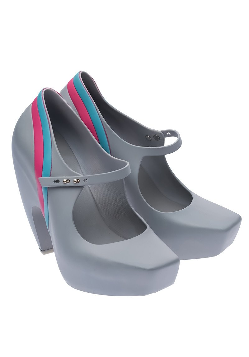 MELISSA GINGA+KARL LARGERFELD (Grey/Blue/Pink)