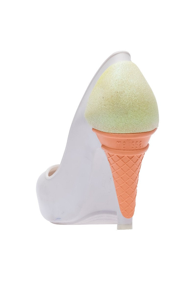 MELISSA INCENSE+KARL LAGERFELD (White/Green, Matt) - MDreams Malaysia