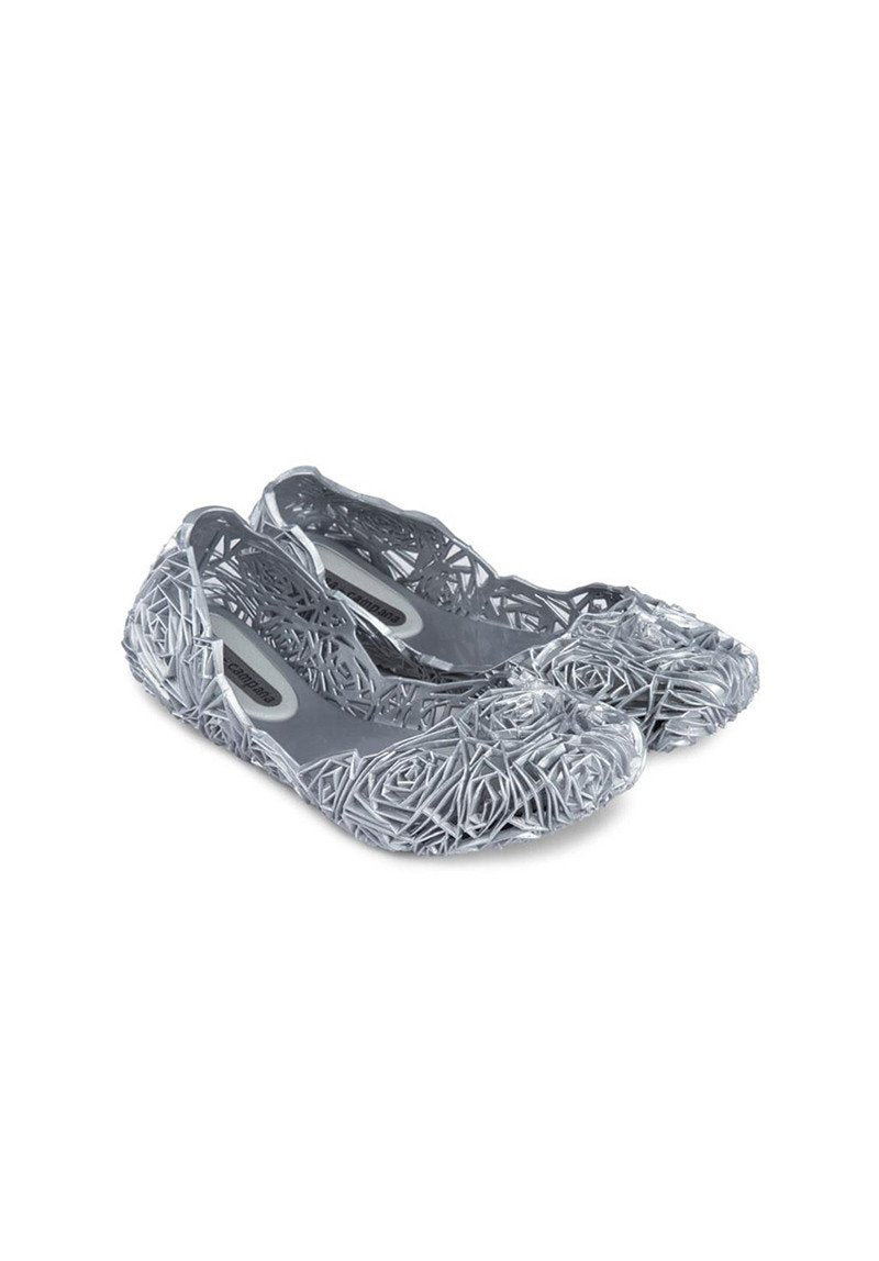 Melissa Campana Fitas II Flats (Silver) - MDreams Malaysia