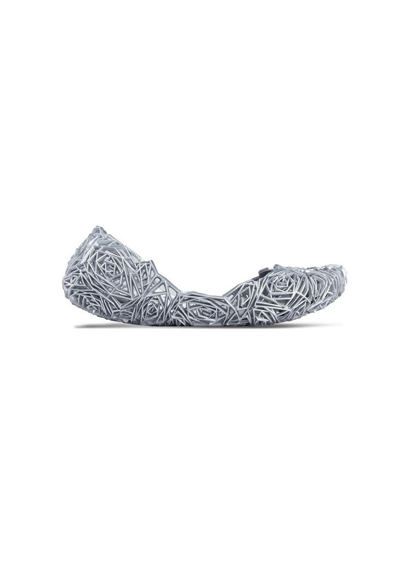 Melissa Campana Fitas II Flats (Silver) - MDreams Malaysia