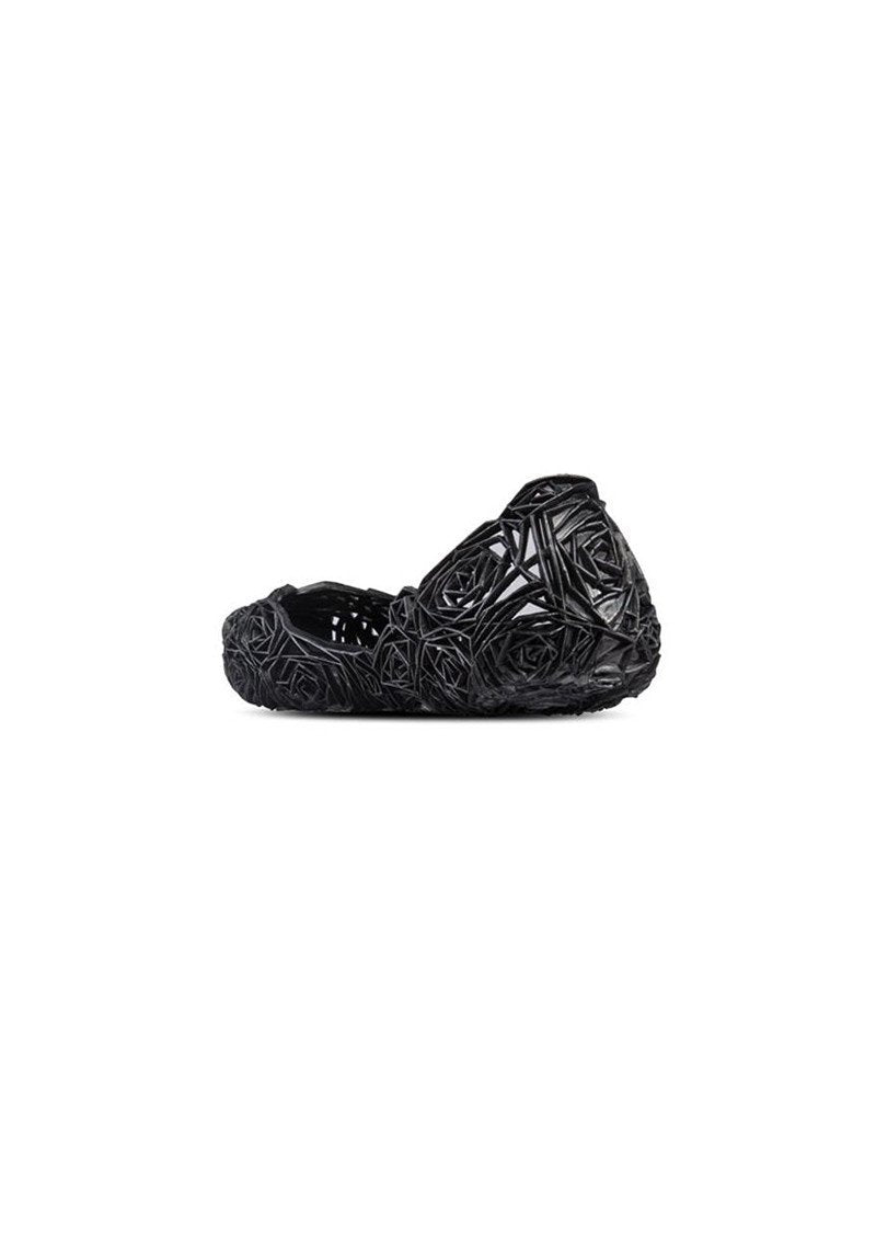 Melissa Campana Fitas II Flats (Black Silver) - MDreams Malaysia