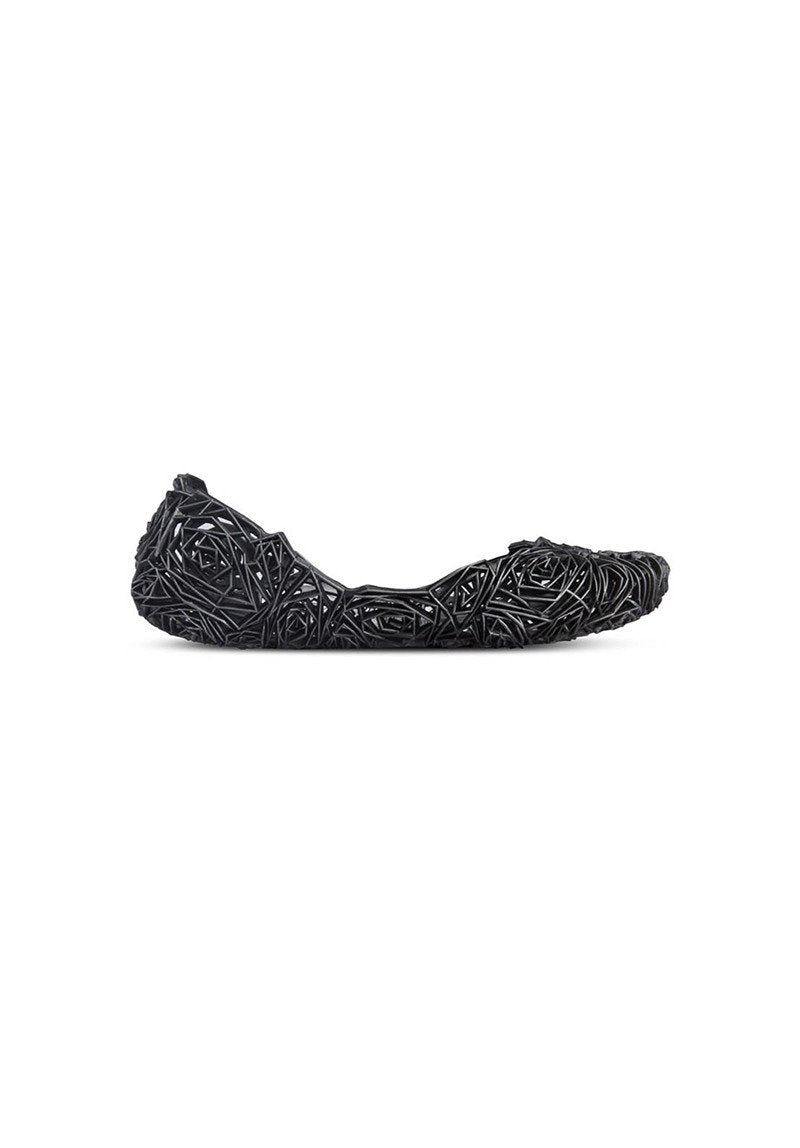 Melissa Campana Fitas II Flats (Black Silver) - MDreams Malaysia