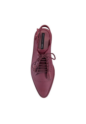 Melissa Backless + Alexandre Herchcovitch Shoes (Burgundy) - MDreams Malaysia