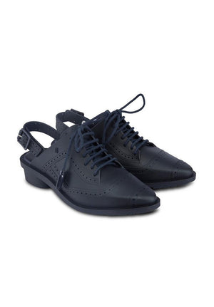 Melissa Backless + Alexandre Herchcovitch Shoes (Navy Blue) - MDreams Malaysia