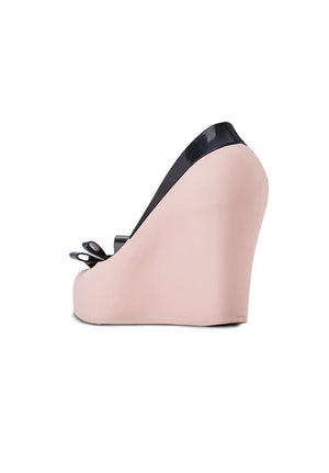 Melissa Queen Wedges (Pink/Black) - MDreams Malaysia