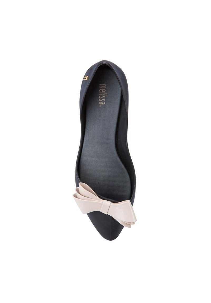 Melissa Trippy IV Flats (Black/Beige)