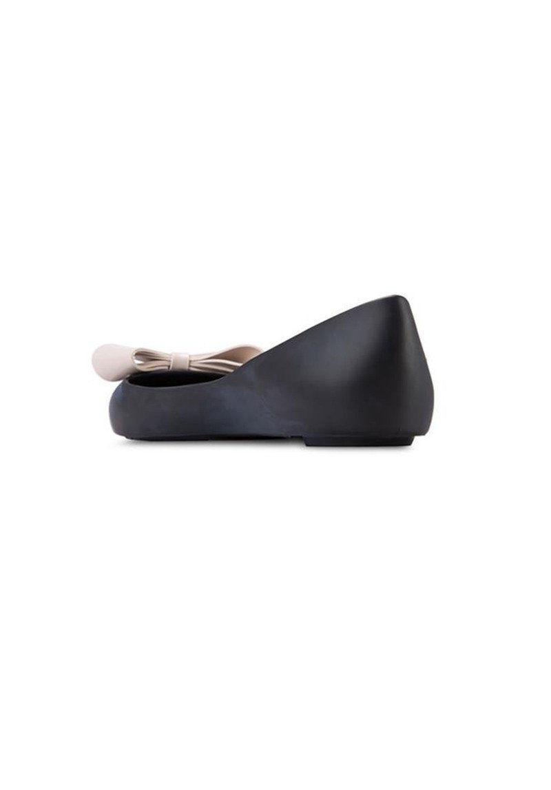 Melissa Trippy IV Flats (Black/Beige)