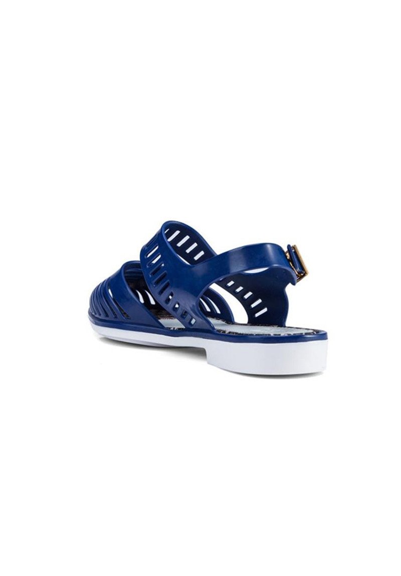 Melissa Magda + Jason Wu Sandals (White/Blue) - MDreams Malaysia