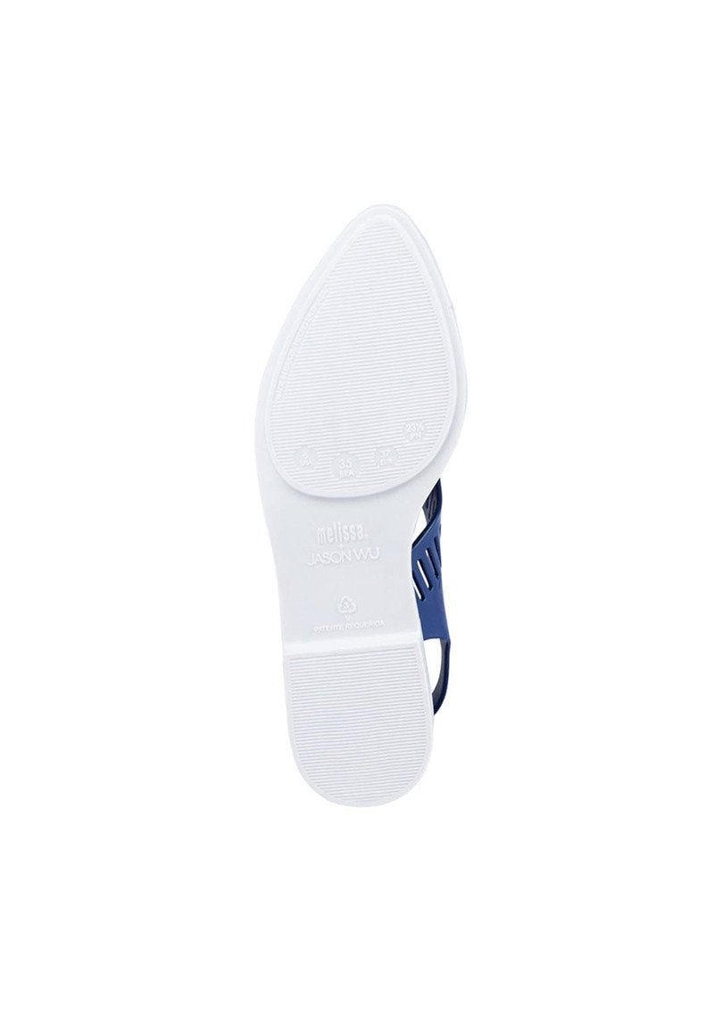 Melissa Magda + Jason Wu Sandals (White/Blue) - MDreams Malaysia