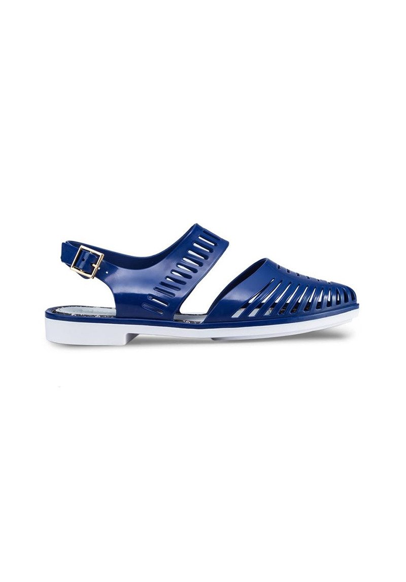 Melissa Magda + Jason Wu Sandals (White/Blue) - MDreams Malaysia