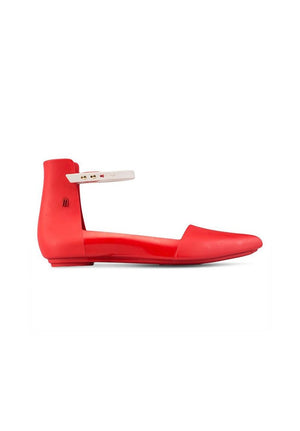 Melissa Cutting II Sandals (Red/Beige) - MDreams Malaysia