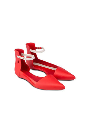Melissa Cutting II Sandals (Red/Beige) - MDreams Malaysia