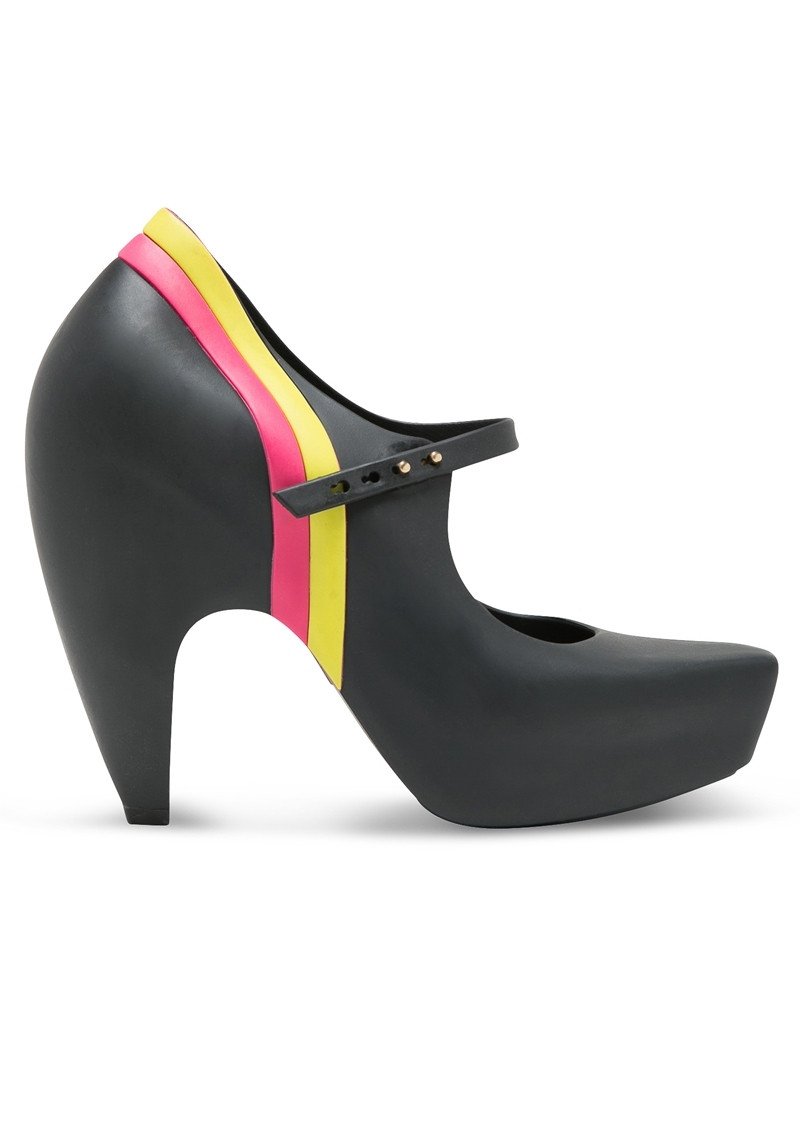 MELISSA GINGA+KARL LARGERFELD (Black/Yellow/Pink) - MDreams Malaysia