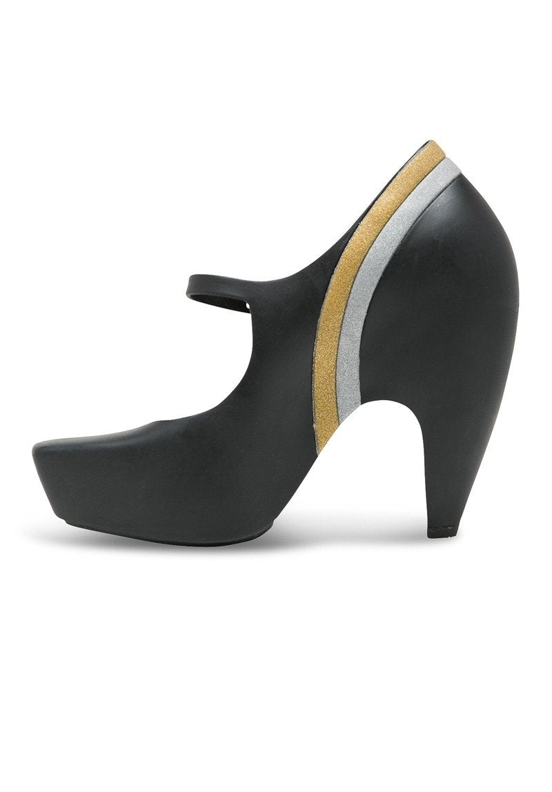 MELISSA GINGA+KARL LARGERFELD (Black/Gold/Silver)