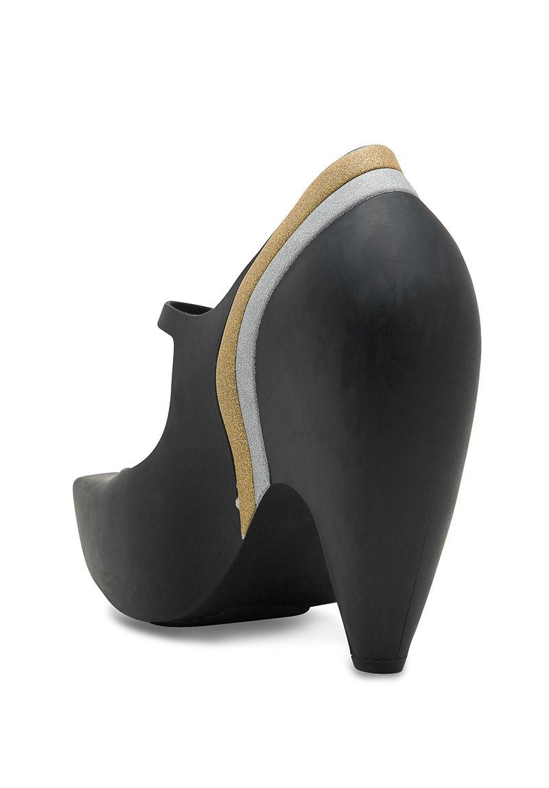 MELISSA GINGA+KARL LARGERFELD (Black/Gold/Silver)