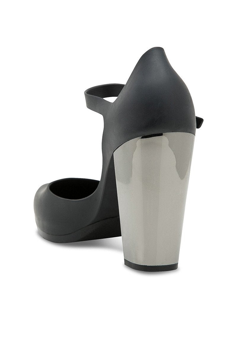 MELISSA KRISTEN SD AD BLACK ONIX (Black/Silver)