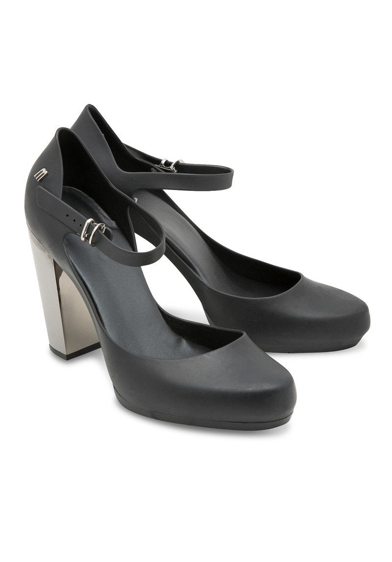 MELISSA KRISTEN SD AD BLACK ONIX (Black/Silver)