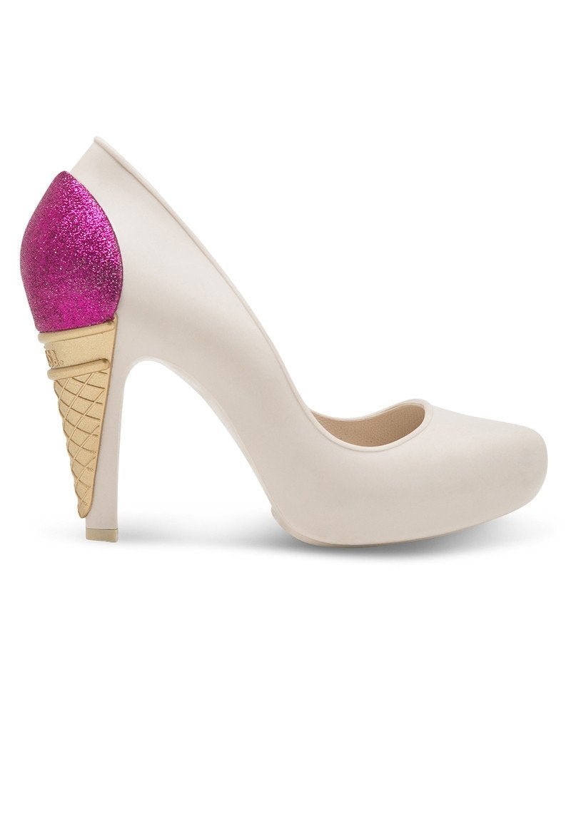 MELISSA INCENSE+KARL LAGERFELD (Beige/Purple, Matt) - MDreams Malaysia