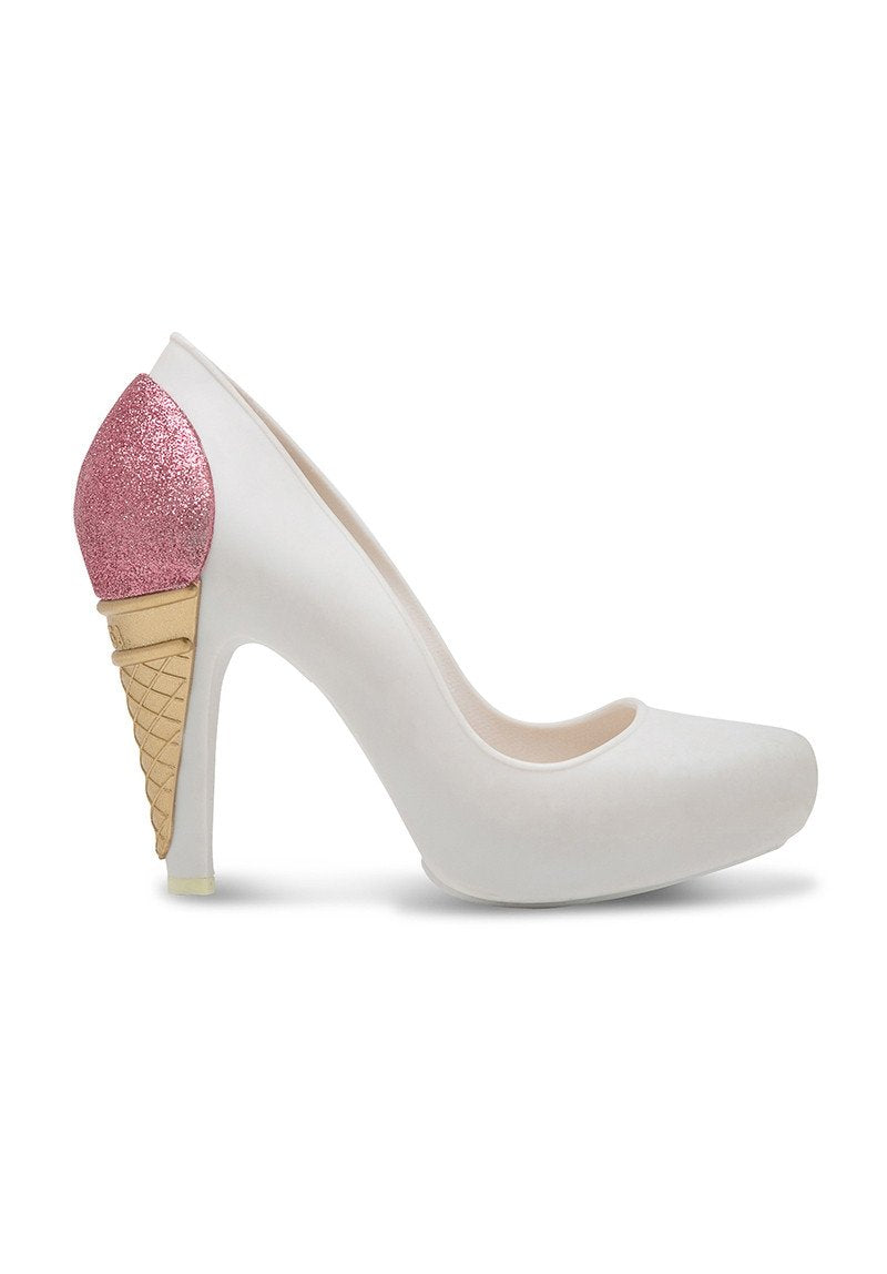 MELISSA INCENSE+KARL LAGERFELD (White/Bronze, Matt) - MDreams Malaysia