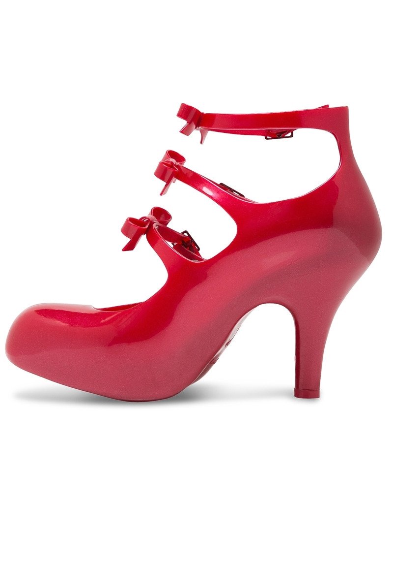 MELISSA - VW THREE STRAPS ELEVATED IV (Red) - MDreams Malaysia