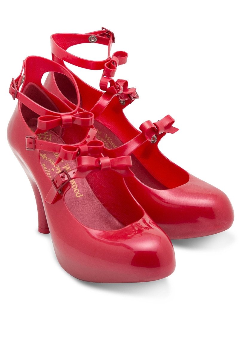 MELISSA - VW THREE STRAPS ELEVATED IV (Red) - MDreams Malaysia