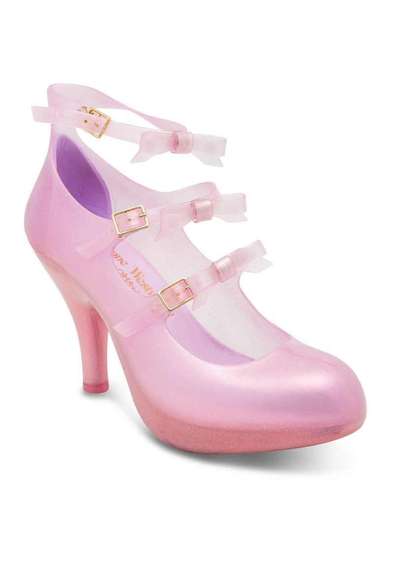 MELISSA - VW THREE STRAPS ELEVATED IV (Pink)