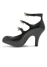 MELISSA - VW THREE STRAPS ELEVATED IV (Black)