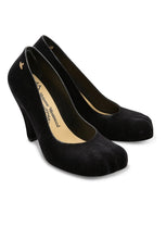 VW ANGLOMANIA+MELISSA ANIMAL TOE (Black Flocked)