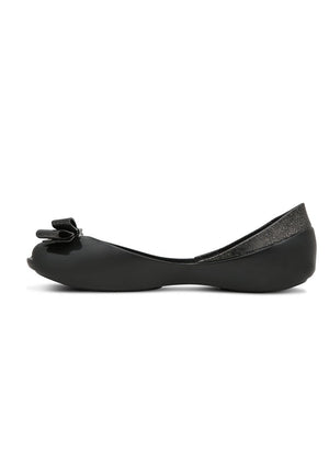 Melissa Queen Flats (Black)