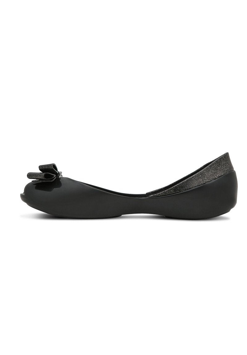 Melissa Queen Flats (Black)