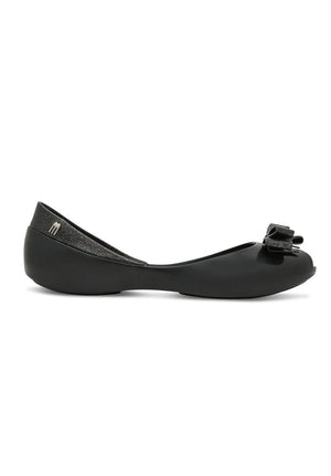 Melissa Queen Flats (Black)