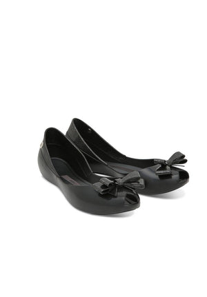Melissa Queen Flats (Black)