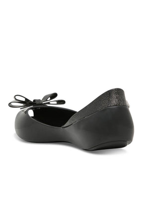 Melissa Queen Flats (Black)