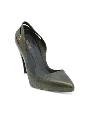 Melissa Classic Heels (Black/Gold) - MDreams Malaysia