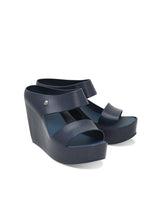 Melissa Creatives Wedges (Navy Blue)