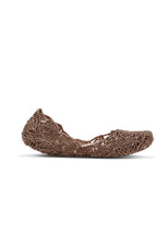 Melissa Campana Fitas II Flats (Pink Metal)