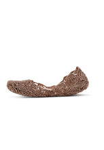 Melissa Campana Fitas II Flats (Pink Metal)