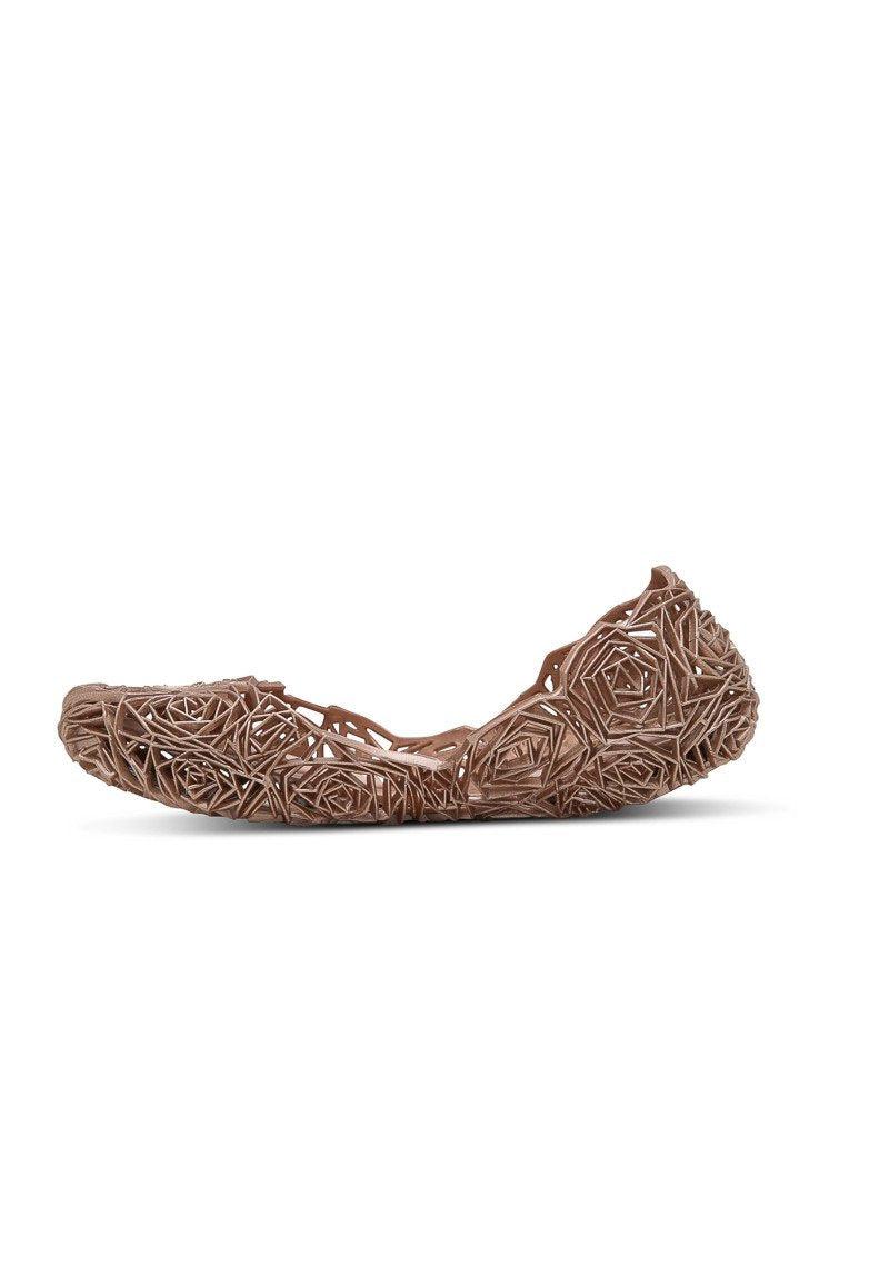 Melissa Campana Fitas II Flats (Pink Metal) - MDreams Malaysia