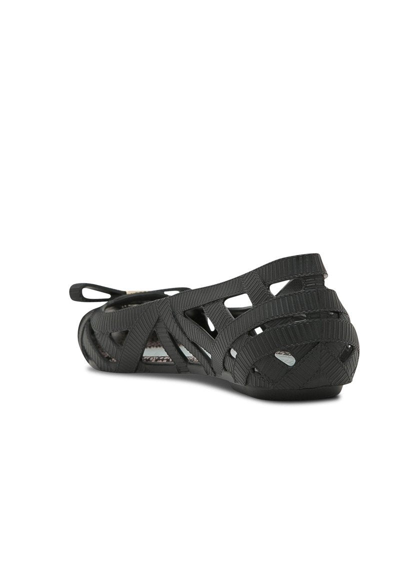 Melissa Jean + Jason Wu V Flats (Black) - MDreams Malaysia