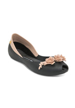 Melissa Flower Queen + Alexandre Herchcovitch (Black/Beige)