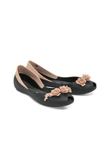 Melissa Flower Queen + Alexandre Herchcovitch (Black/Beige)