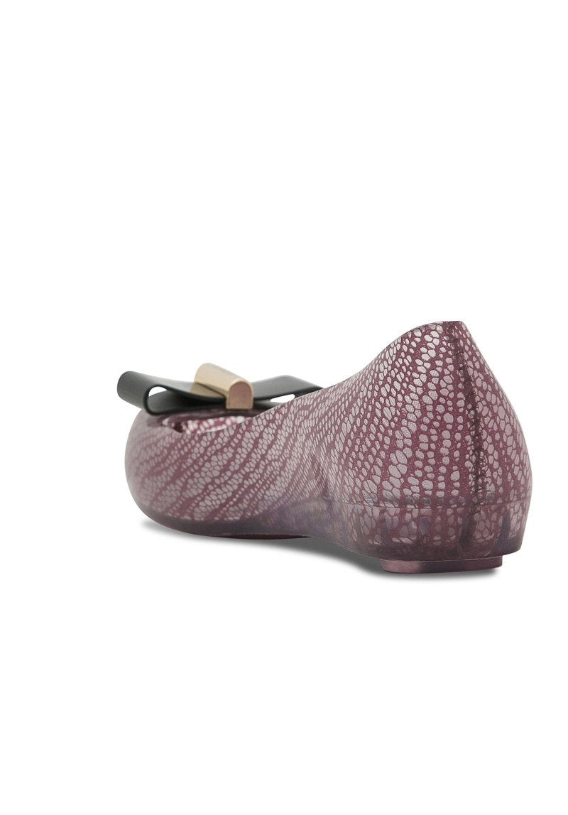 Melissa Ultragirl +  Jason Wu VII (Bordeaux/Clear)