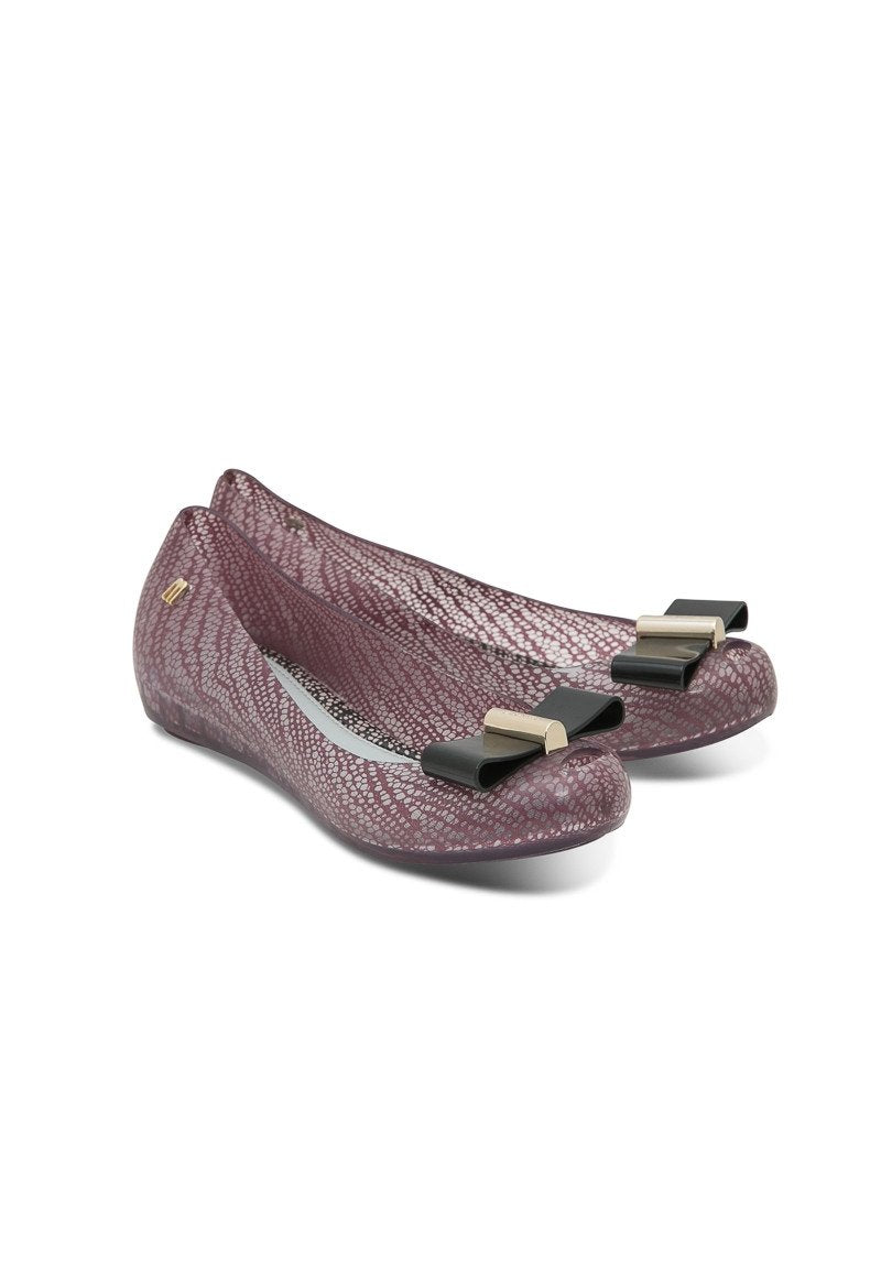Melissa Ultragirl +  Jason Wu VII (Bordeaux/Clear)